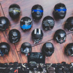 Modern motorcycle helmet