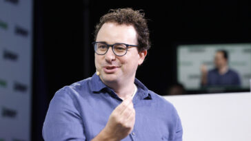 Dario Amodei, CEO of Anthropic, speaks at TechCrunch Disrupt